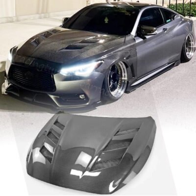 Infiniti Q50 2014–2021 Real Carbon Fiber Hood